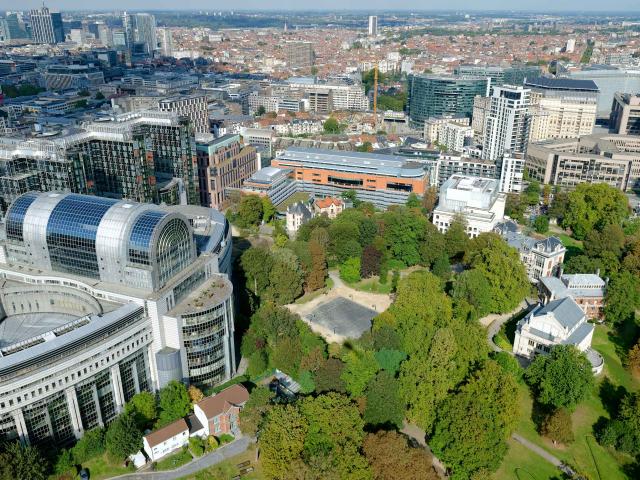 Ixelles - ElseneQuartier Européen - Europawijk - European districtParc Léopold - LeopoldparkEspace Léopold - Leopoldruimtebâtiments du Parlement européen - gebouwen van het Europees Parlement - European Parliament buildings(CERAU architects partners - 1998)Maison de l'histoire européenneHuis van de Europese geschiedenisHouse of European HistoryInstitut Dentaire George Eastman(Michel Polak - 1935)(renovation Ateliers Chaix & Morel (FR), JSWD Architekten (DE), TPF (BE) 2011-2016)Bibliothèque Solvay - Solvay-bibliotheek(Constant Bosmans, Henri Vandeveld 1902)© visit.brussels - Global View - S. Schmitt - 2017
