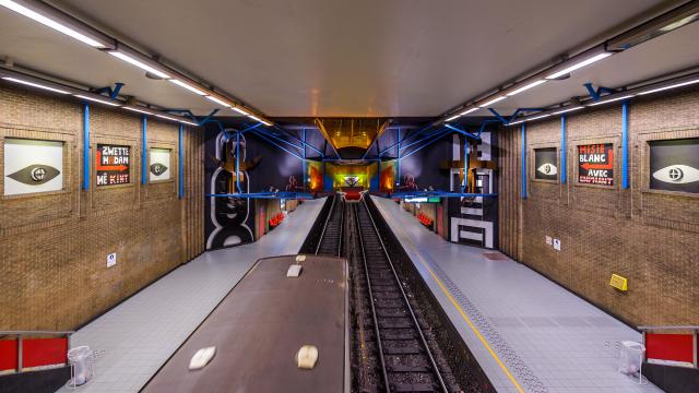 Quality Academy - art dans le metro
LA CARACOLA
(Tone Brulin - 1992)
Bizet
© visit.brussels - Jean-Paul Remy - 2018