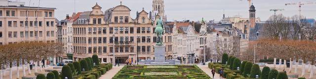 Bruxelles Mont Des Arts Diplomates